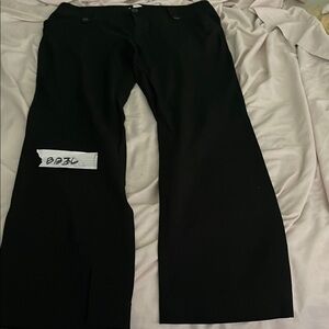 Black Wide-Leg Pants